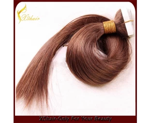 Best selling products high quality 100% Brazilian virgin remy hair tape hair extension