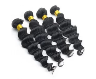 Best selling products wholesale alibaba 100 virgin Brazilian peruvian remy human hair weft weave bulk extension