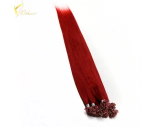 Best wholesale websites 100% remy cuticle tangle free 0.5g flat tip hair