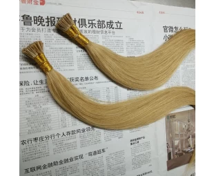 Blond hair 613 Stick tip hair extension I tip 1gram per piece  virgin remy