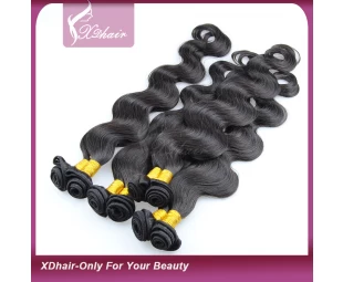 Packs de vague de corps Natural Color Virign brésilienne gros Cheveux Weave Distributeurs gratuit Hair Weave Cheap Hair Weave en ligne