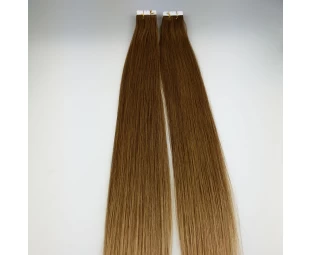 Brazilian human hair virgin remy glue tape hair top selling hair