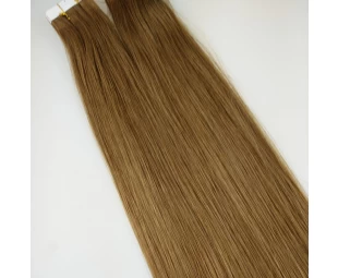 Brazilian human hair virgin remy glue tape hair top selling hair