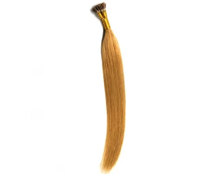 Brown color cuticle hair extension stick tip hair I tip
