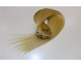 Cheap 100% remy indian human hair body wave clip in hair extension