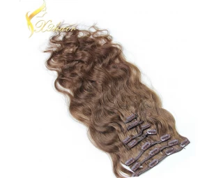 Cheap High Quality Factory Wholesale 100g 120g 160g For White Women 220g Clip In Hair Extension