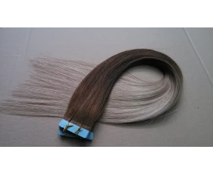 Cheap Wholesale 100% Human Hair Grade 7A Double Drawn Tape Hair Extensions In Dubai