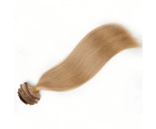 Cheap clip on hair extensions with high are easiest and most popular hair extensions , 100% human remy hair with natural feeling