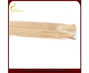 Cheap top grade 100% Indian virgin remy human hair tape hair extension on sale