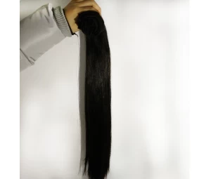 Clip in human hair extension from 100g to 260g cheap price hair