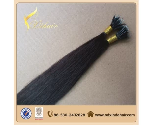Cold Fusion New Products Alibaba China Brazilian Virgin Hair Unprocessed 100% Human Hair Nano Tip Hair Extensions