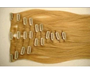 Double Weft 2016 Ali Trade Assurance Cuticles Remy Hair Tangle Free Factory Price Full Head Clip In Hair Extensions Free Sample