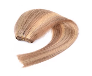 Double drawn best selling products 100 virgin Brazilian peruvian remy human hair weft weave bulk extension