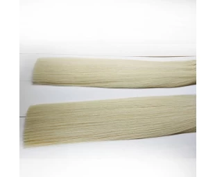 Double drawn human hair weaving brazilian hair extension