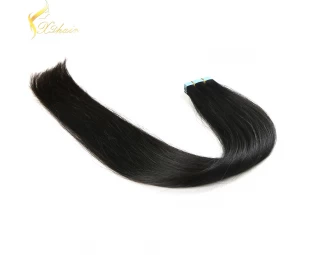 Double weft full cuticle wholesale double drawn tape in hair curly