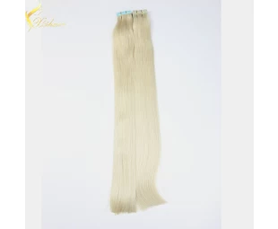 Double weft full cuticle wholesale kinky curly double tape hair extensions