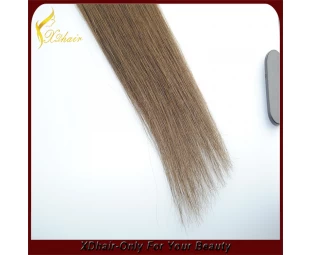 Double weft full uticle wholesale brazilian 100 human hair flap tip hair extension for 1g or 0.5g or 0.8g