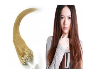European Remy Virgin Human Hair Micro Ring Loop Hair