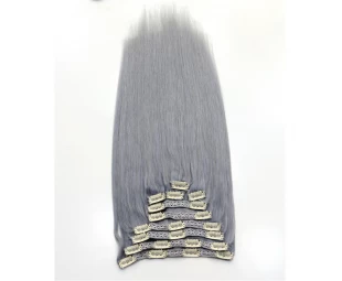 Factory Price Wholesale Malaysian Hair extension and Wavy Clip in Hair Extensions