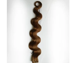 Factory-Preis 7a Grade reine remy Menschenhaarverlängerung Hauteinschlag 0.5gram-3gram pro Stück Haar