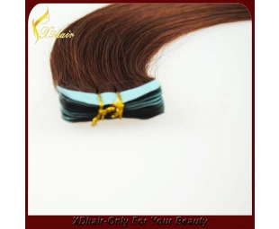 Fashion Brazilian Human Hair Different Colors Tape In Hair Extentions
