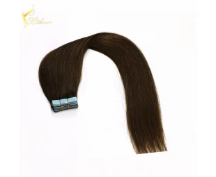 Fast ship large stock double drawn kinky curly double tape hair extensions