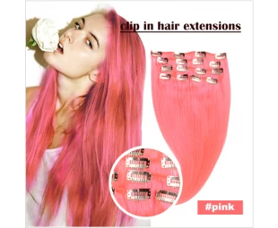 Good quality factory sale Seamless Clip In Hair Extensions