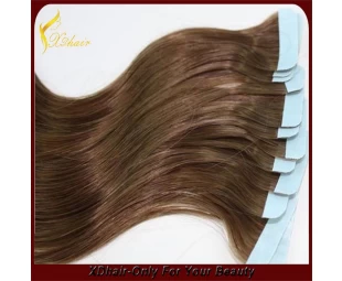 Grade 6A Brazilian Virgin Silky Straight hair wholesale remy tape hair extensions