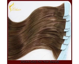 Grade 6A brasileira Virgin cabelo sedoso reta Remy atacado extensões de cabelo de fita