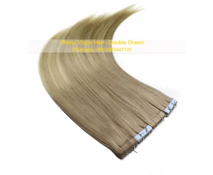 Great quality new fashion High quality 100% virgin brazilian silky straight remy human tape hair extension