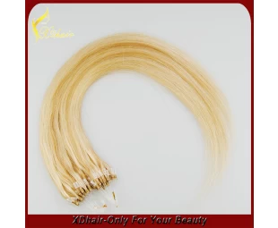 CALDO! nuovi prodotti di qualità micro 2.015 top anello loop capelli umani