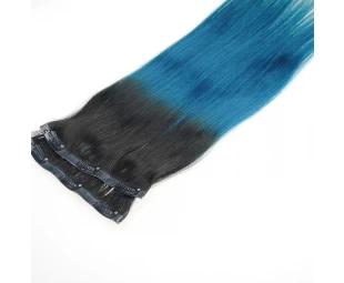 High Quality Clip In Hair Extension Human Ombre Hair Extension