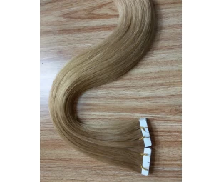 High quality double tape human hair Brazilian tape hair extension