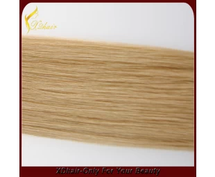 Hoge kwaliteit human hair verlenging 2.5g / pc pu huid inslag hair