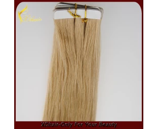 高品質の人間の毛髪延長2.5グラム/ PC PUスキン横糸ヘア