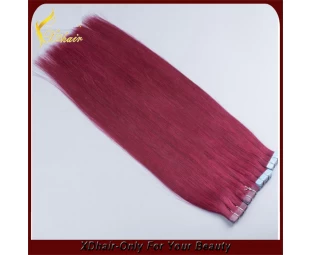 High quality keratin glue factory price 100% European virgin remy hair double drawn American blue glue tape hair extension
