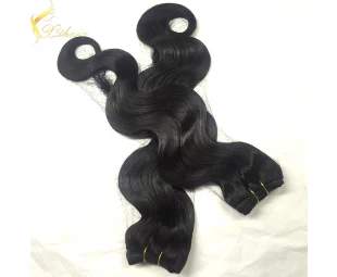 High quality raw unprocessed grade 8a natural hair brazilian body wave hair