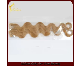 Venta caliente 100% extensiones de cabello de cinta de Remy del pelo humano