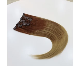 Hot Sale Clip In Hair Extension 10-30inch Free Sample, 100% Real Virgin Human Hair Clip Hair Extension