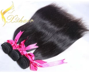 Hot Sale Grade 7A Virgin Hair straight Wave Black Natual Peruvian Hair