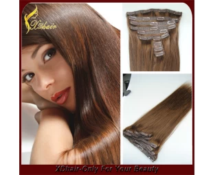 Горячая Клип Продать Новые товары В Remy выдвижения волос человеческих волос Лучшее качество