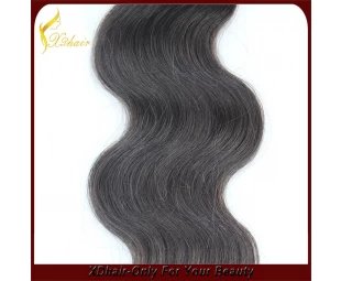 Hot sale cheap high quality 100% European virgin remy human hair body wave hair weft bulk hair weaving