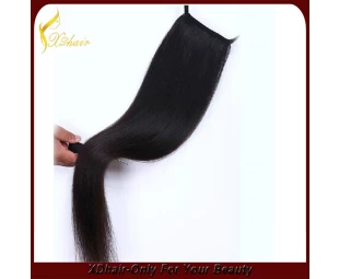 Human hair ponytail 12inch-30inch  fashion style hair extension