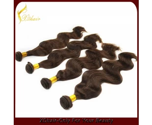 Human hair weave new quality 2015 fashion hair extension machine made weft