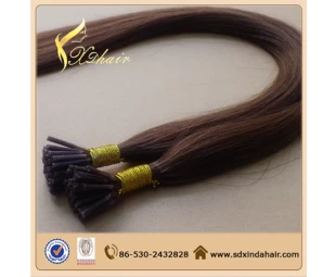 I tip human hair extensions Wholesale remy human hair 100% human hair virgin brazilian hair