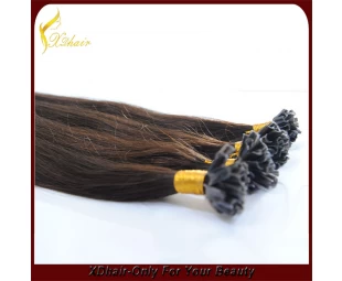 Juancheng Xinda las extensiones del pelo de la venta caliente la extensión del pelo del clavo Tip Pre-condiciones de servidumbre