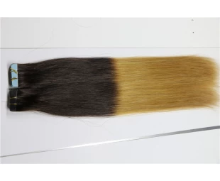 Long lasting all color straight malaysian tape hair extensions,100%