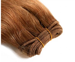 Machine Weft Double Drawn Unprocessed Virgin Brazilian Hair