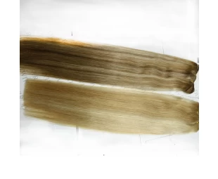 Mixed color hair wave silky soft  straight hair virgin remy indian hair