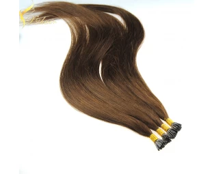 Most popular in UK double drawn russian virgin i tip keratin remy 613